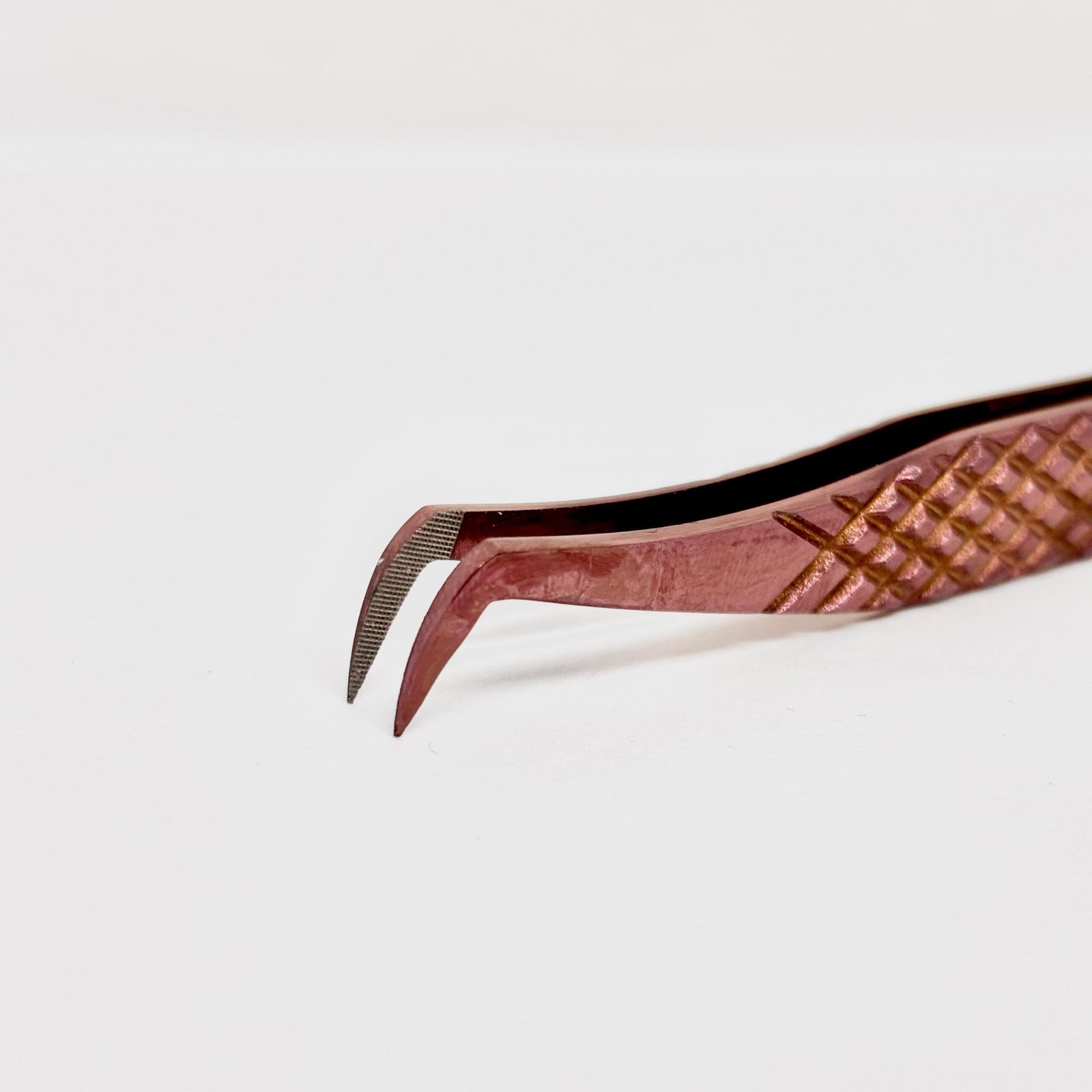 Pinza Volumen - megavolumen 75° con nanotecnología rose gold L&C - mango corte de diamante - Imagen 2