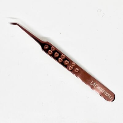 Pinza para aislar 45° rose gold L&C