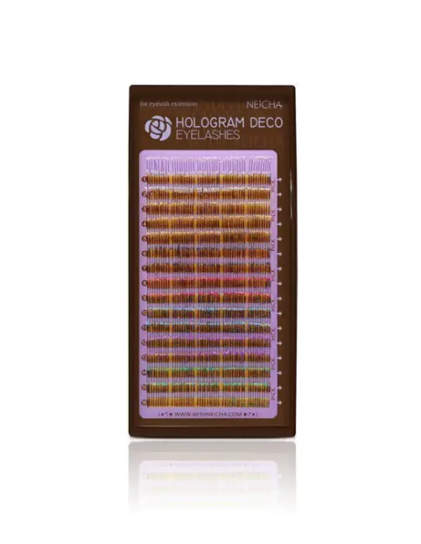 Neicha Hologram Deco -  12mm - 0.15 C - Mix de colores
