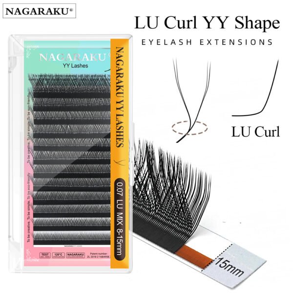 Extensiones Nagaraku tecnologícas YY 0,07 curva LU - MIX