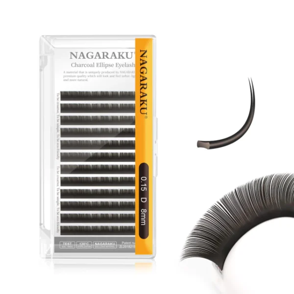 Extensiones Nagaraku ELLIPSE FLAT 015 D - medidas unicas