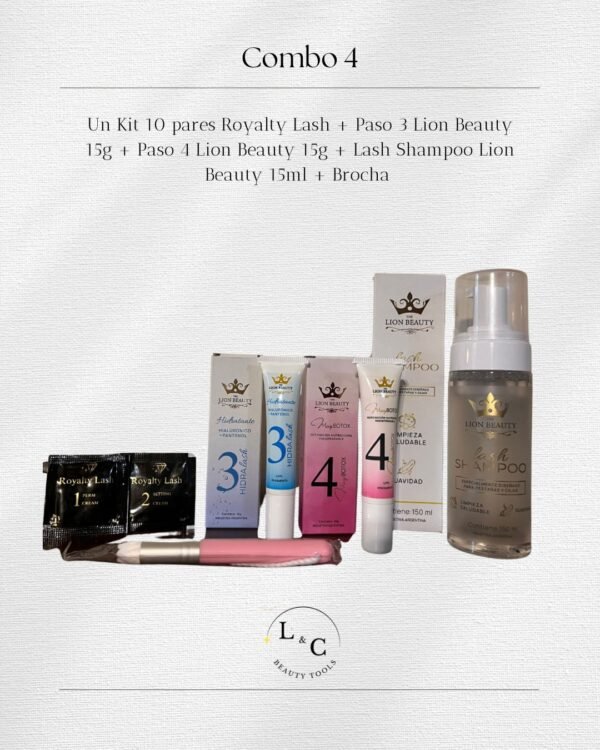 Combo 4 -Royalty Lash Pro - Elevate & Seal System