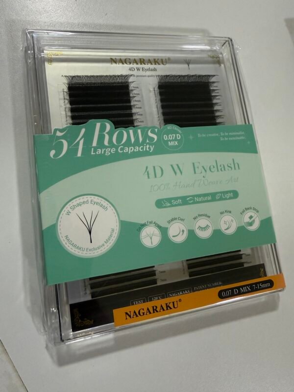Extensiones Tecnológicas 4D W BIG BOX 54 FILAS - 0,07 D MIX 7-15mm