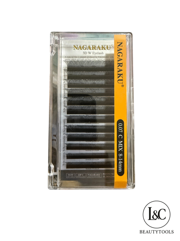 Extensiones Nagaraku tecnológicas 3D W- 0.07 C - Mix