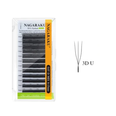 NAGARAKU 3D -U- 0,07 "D" MIX 8-15mm