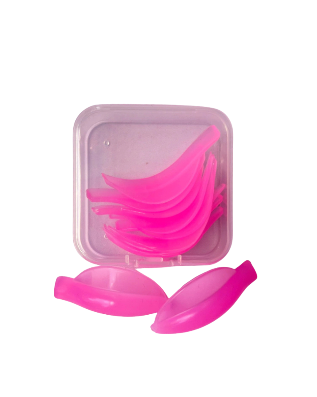BIGUDIES ANATOMICOS - SILICONA ROSA