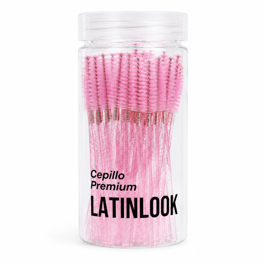 LATINLOOK CEPILLO PREMIUM GLITTER TUBO X 50