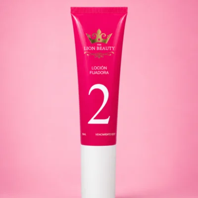 LASH LIFTING - PASO 2 – LOCIÓN FIJADORA (NEUTRALIZANTE) THE LION BEAUTY - POMO 10 ML