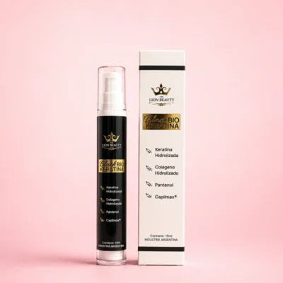BLACK BIO KERATIN 15ML - THE LION BEAUTY