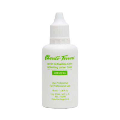 LOCIÓN ACTIVADORA COLOR 10 VOL. 40 ML - CHARITO FERRARI
