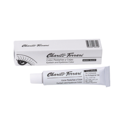 COLOR PESTAÑAS Y CEJAS NEGRO 12 G - CHARITO FERRARI